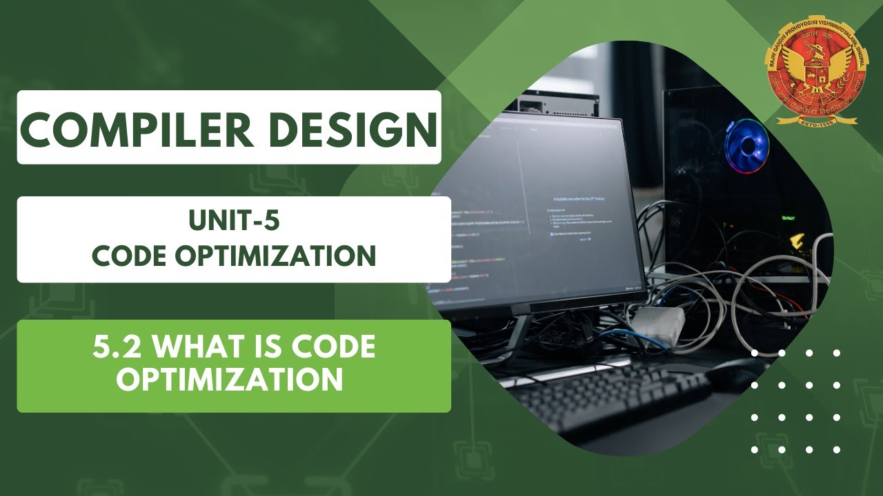 5.2 What is Code Optimization | CS603(C) | - YouTube