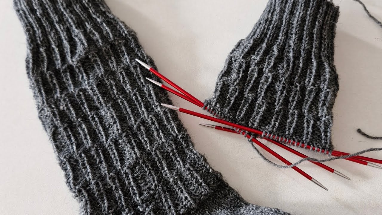 Muster für einfache Herrensocken, Sockenmuster #14