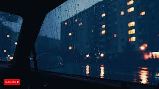 Uninterrupted Focus: Heavy Rain a Car Sounds for Study &amp; Calm