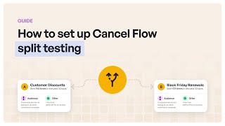 Celebrity How To Set Up Cancel Flow Split Testing In Churnkey Profile