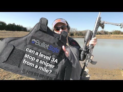 Can a soft body armor stop a sniper round from a mile away?