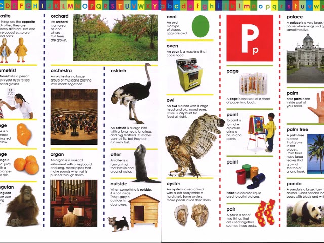 英語絵本『My First Dictionary』CD試聴 - YouTube