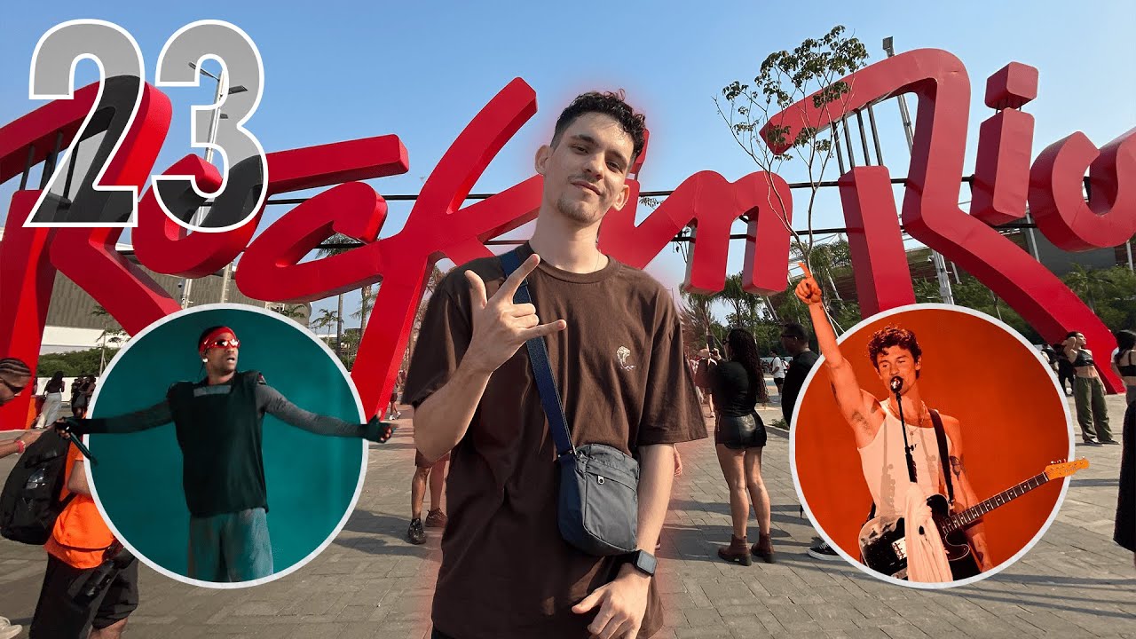 VLOG 23 - Primeiro e último dia de ROCK IN RIO (2024)