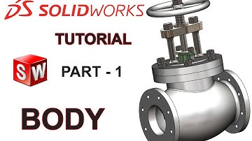 Steam Stop Valve Body Tutorial - Solidworks Tutorial (With Orignal Drawing)
