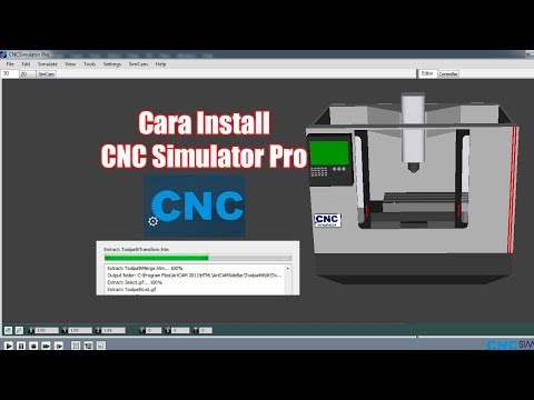 Tutorial Install CNC Simulator Pro - Taufik Fadilah