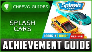 Splash Cars - Achievement / Trophy Guide (Xbox/PS4) **1000G IN 1 HOUR** screenshot 4