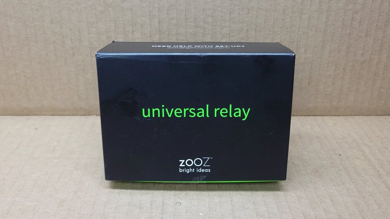 Zooz ZEN17 ZWave Relay Review YouTube