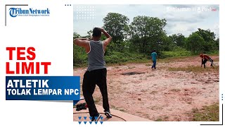 Bidik Kesiapan Peparnas 2021, NPC Kalsel Gelar Tes Limit Atlet Cabor Atletik Tolak dan Lempar