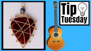 💯 Wire Wrapping Guitar Strings // Tip Tuesday Tutorial