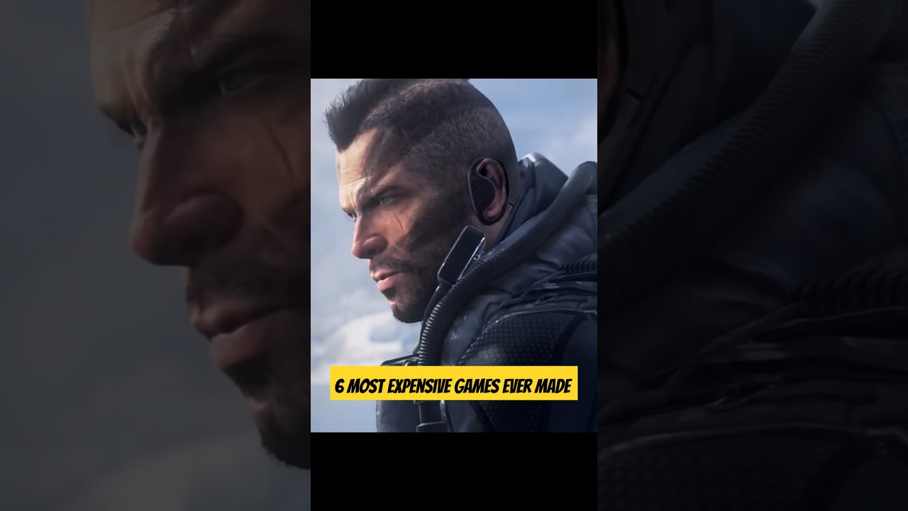 6 Most Expensive Games Ever Made🤯 