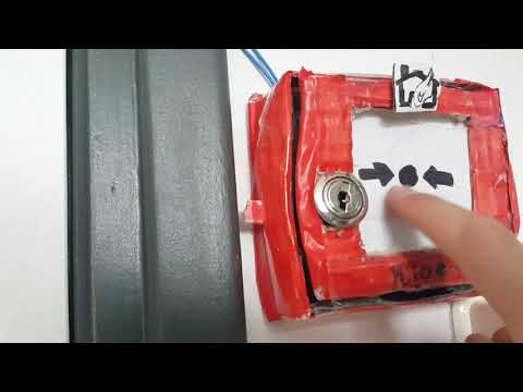 Home made fire alarm system test 1