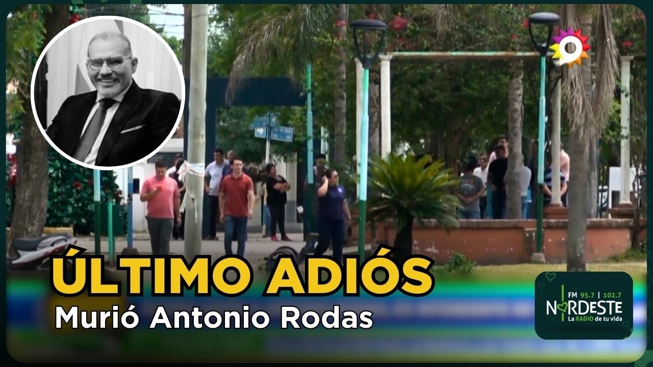 Último adiós a Antonio Rodas, ex intendente de Fontana