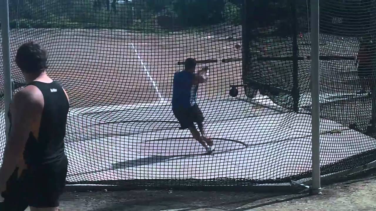 Josh Scherer UCSB Hammer Throw Sector FOUL YouTube
