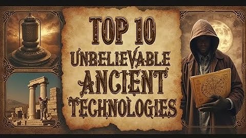 Top 10 Lost Ancient Technologies We Still Can