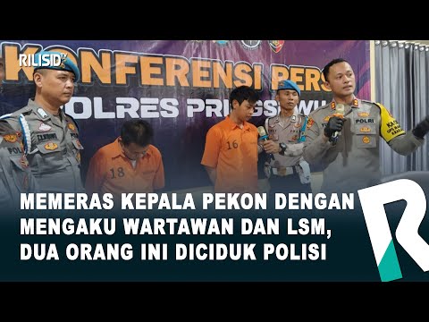Memeras Kepala Pekon dengan Mengaku Wartawan dan LSM, Dua Orang Ini Diciduk Polisi