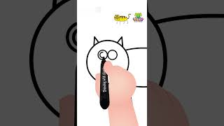 How to Draw a Tiger #Shorts #drawing #drawingtutorial #drawingforkids #chuchutv #drawingshorts