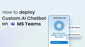 How To Deploy Custom AI Chatbot Chatbot On MS Teams?
