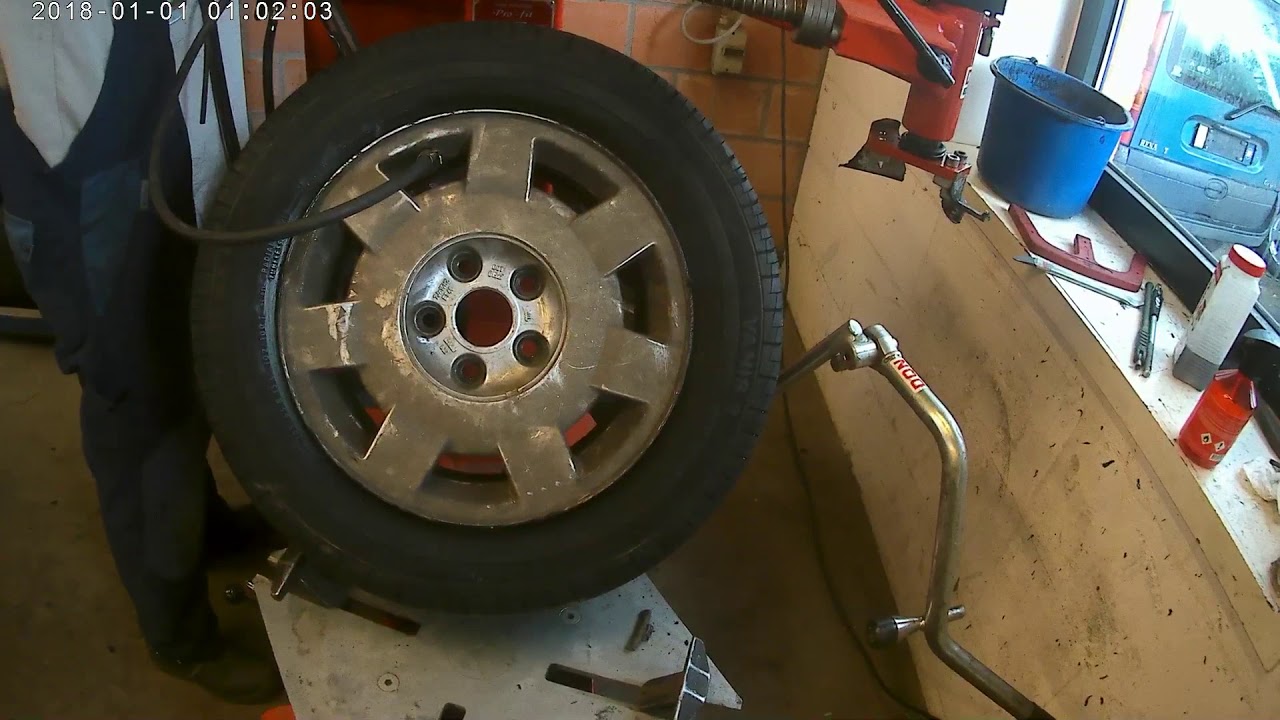 Banden demonteren monteren  Balanceren