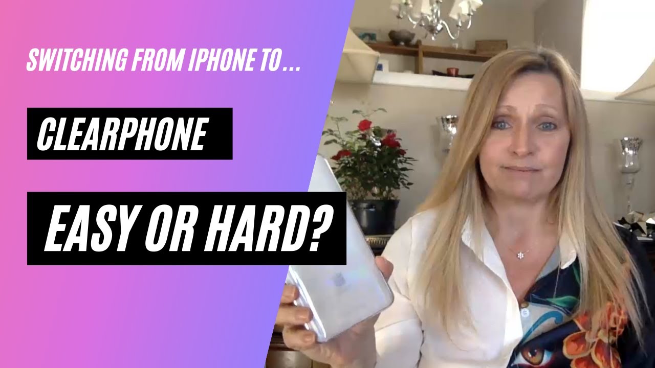 ⁣Geeezzzz! Switching from iPhone to ClearPHONE... Easy or Hard?