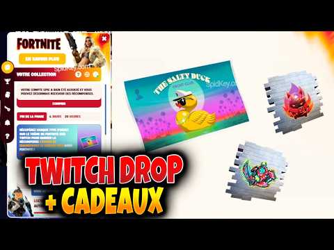 Comment Terminer les TWITCH DROP Esprits + Cadeaux Fortnite