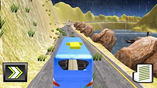 Real offroad mountains Bus 🚌🚎🚍 Bus Simulator Car Driving Experience GamePlay RMB001 CD80MU screenshot 4
