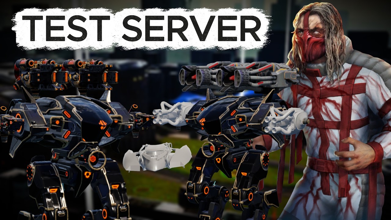 How Strong is the UE Hawk ? | War Robots Test server livestream
