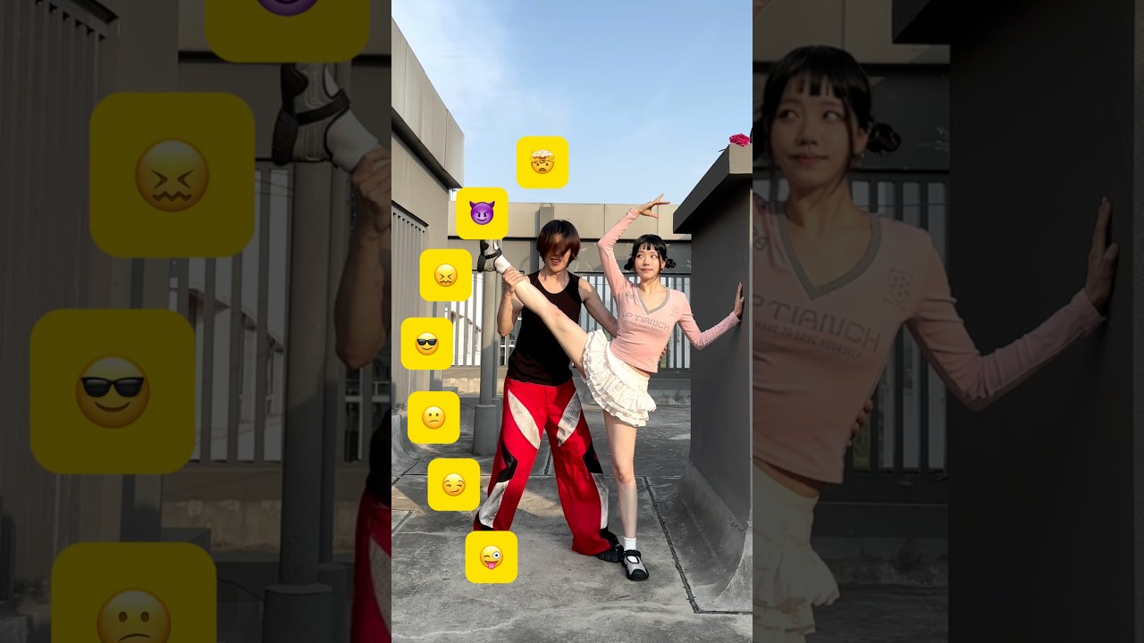 Watch the challenge till the end🤣#zoey #funny #challenge