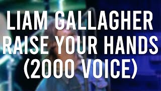 Liam Gallagher (2000 Voice) - Raise Your Hands (AI Cover)