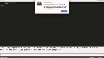 Making Sublime Awesome: Installing Package Control (1/13)