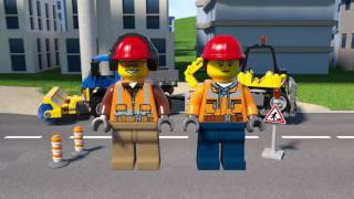 LEGO® City - 60152 Zametací vůz a bagr