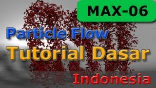 3DsMax Tutorial - Particle Flow Dasar - 06 - Operator - Position Icon