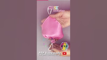 Beautiful & Comfortable Exotic Mask (Leaf Mask) + Nose Wire | Fabric Face Mask ideas #Shorts