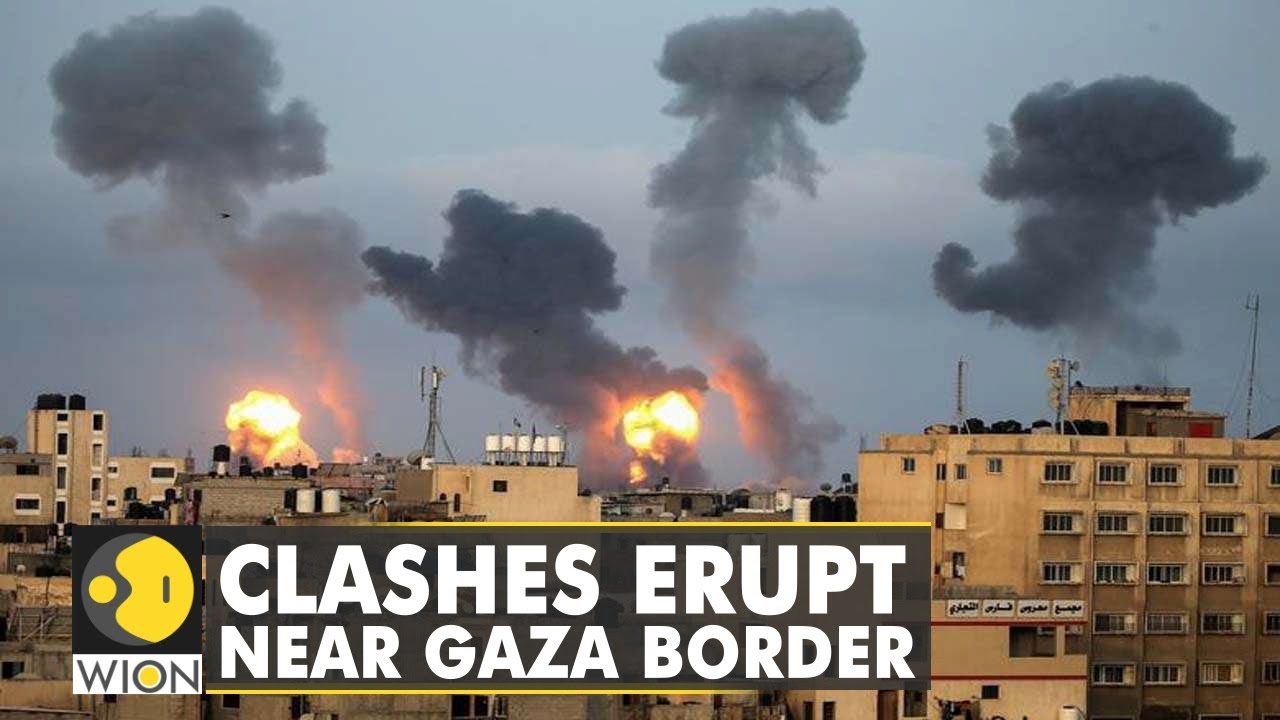 Israel Launches Airstrike On Gaza Strip After Border Protests Latest English News Wion World News Youtube