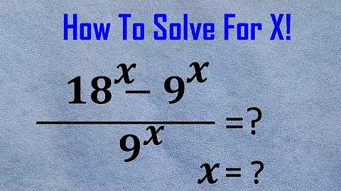 Chaina Olympiad Math | How to solve For x?