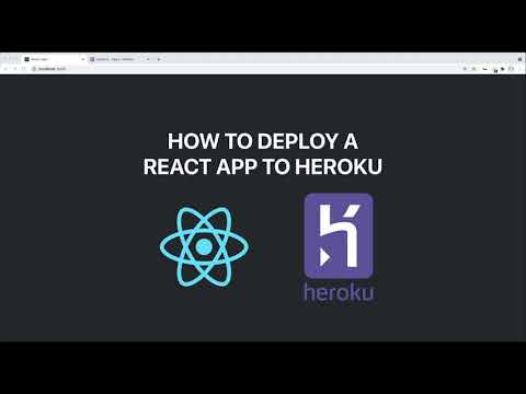 How to: Deploy a create-react-app app to Heroku in under 5 minutes