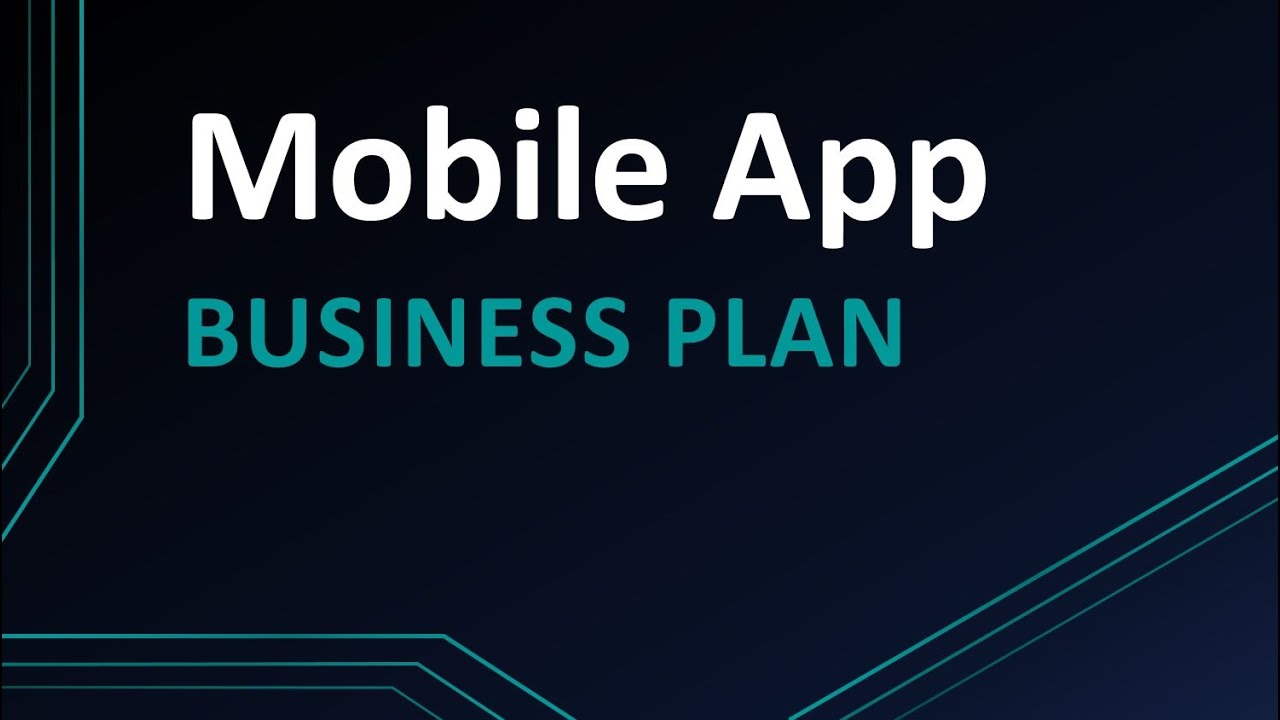 mobile app business plan template doc