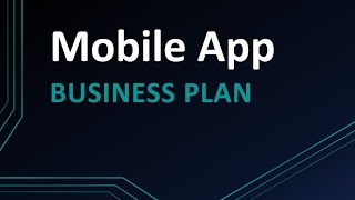 Mobile App Business Plan Template screenshot 3