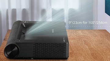 ViewSonic X2000B-4K Ultra Short Throw 4K UHD Laser Projector with 2000 Lumens, Wi-Fi Connectivity