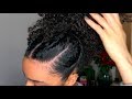 CAN'T CORNROW OR FLAT TWIST?! NO PROBLEM! & RANDOM TRIM! Ft. Camille Rose Naturals | AbbieCurls