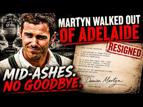 The Letter That Ended Damien Martyn — 8 December 2006, Mid-Ashes