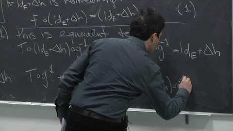 Dynamical Systems - Stefano Luzzatto - Lecture 12