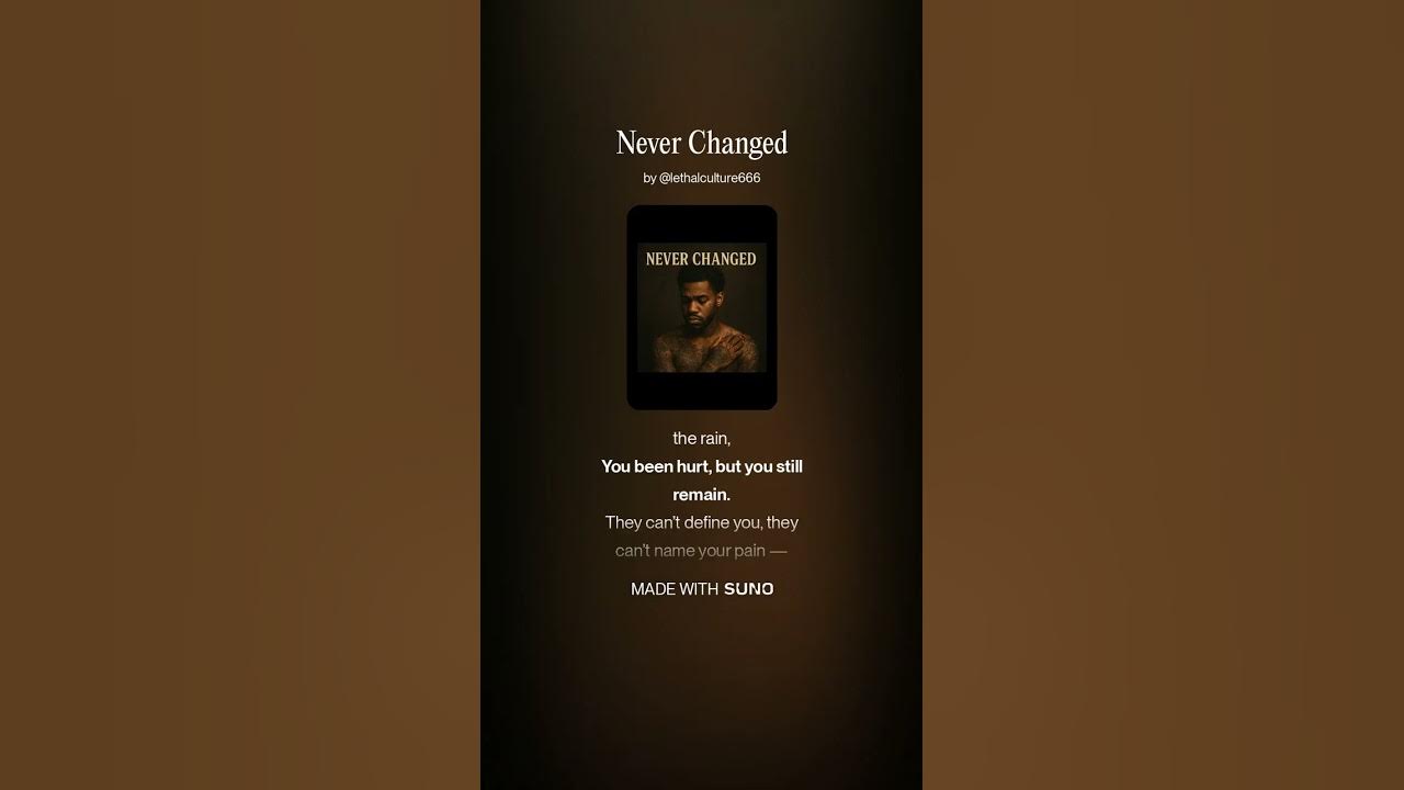 Never Changed Never Changed