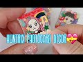 Decorating Kpop Photocards 🎀 HUNTRIX edition 헌트릭스 미니 포카 꾸미기