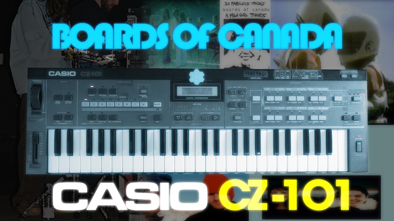 Casio CZ-101 - The 1990s Boards of Canada Machine (Patches in