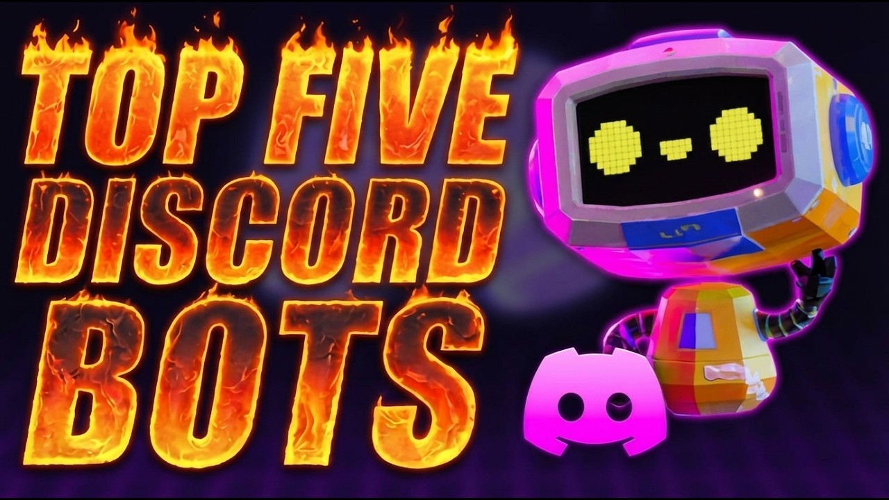 Top/bot Top 5 BEST Discord Bots for Your Server! - YouTube
