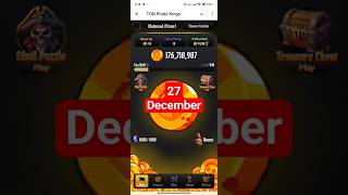 27 December Ton pirate kings daily treasure chest telegram bot screenshot 1
