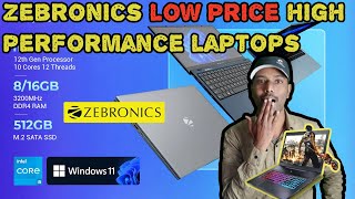 Surprising Results: Zebronics Low Price High Performance Laptop