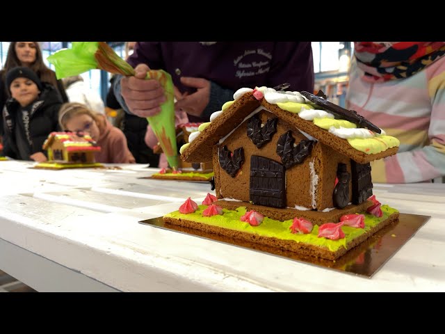 Gourmandise : à Fougères, ils ont refait la maison en pain d'épice