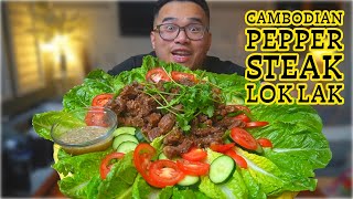 Cambodian Lok Lak - Shaking Pepper Beef Recipe