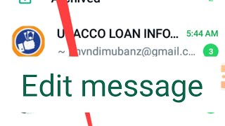 Kuhindura ubutumwa kuri whatsapp/ How to edit whatsapp sent message. screenshot 3